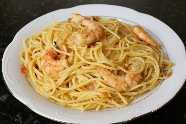 Espaguetis Con Langostinos Ok Recetas 8431
