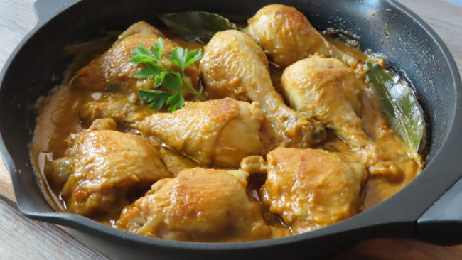 Pollo en salsa fácil y rápido - OK-Recetas