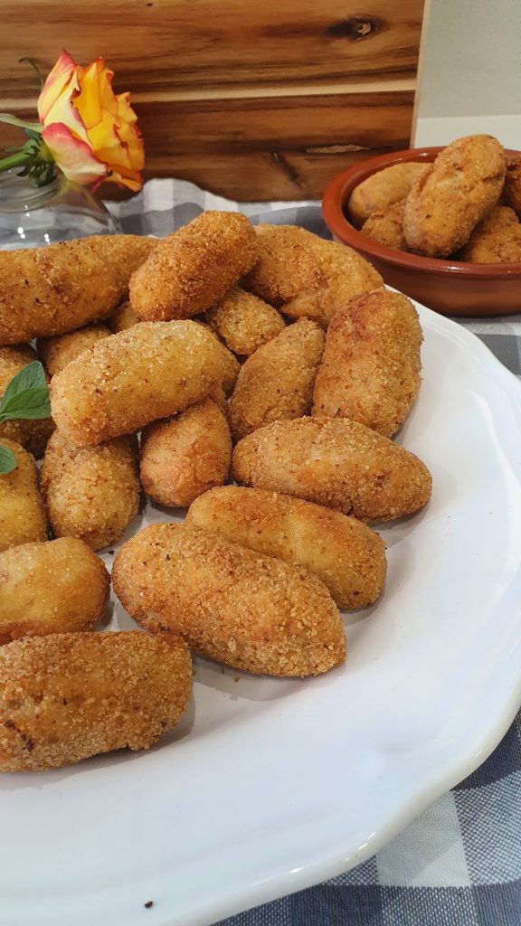 Croquetas de pollo y jamón OKRecetas